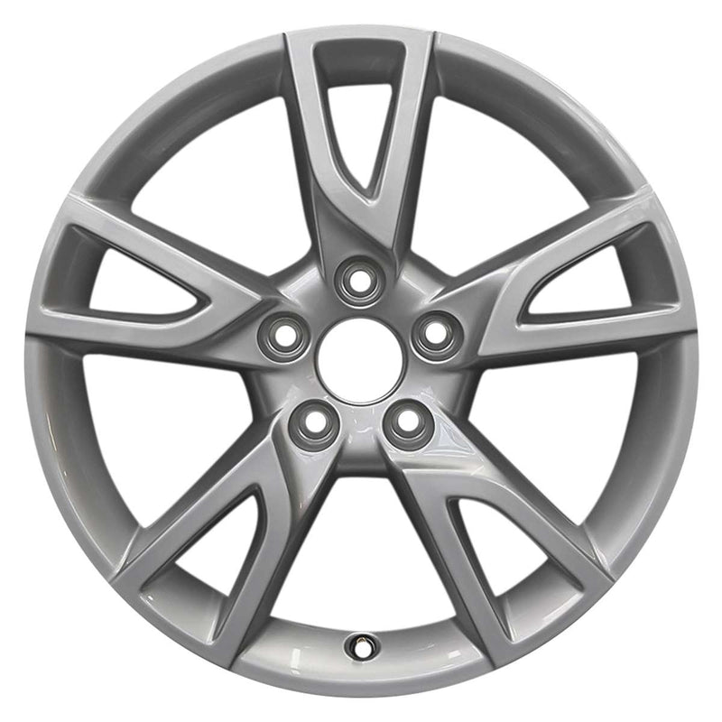 2015 Audi Q3 Rueda 17" Plata Aluminio 5 Lug W97340S-1