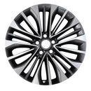 2015 Hyundai Azera Rueda 19" Aluminio Carbón Oscuro Maquinado 5 Lug W97341MDC-1