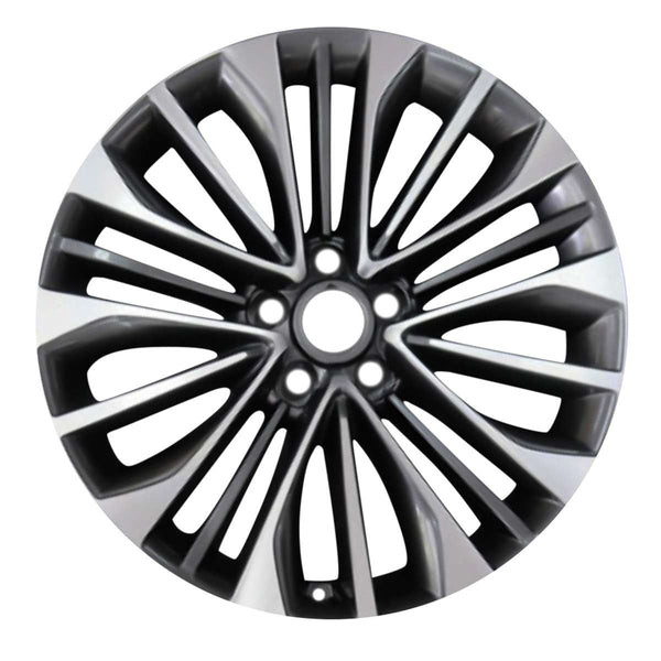 2015 Hyundai Azera Wheel 19" Machined Dark Charcoal Aluminum 5 Lug W97341MDC-1