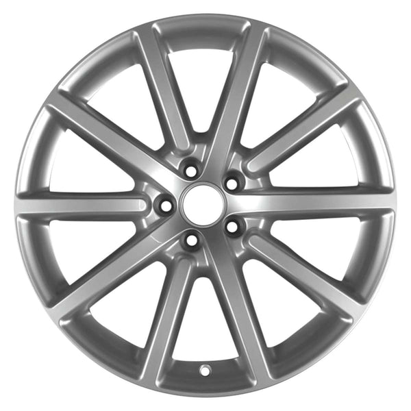 2012 Audi Q5 Rueda 20" Plata Aluminio 5 Lug W97351S-4