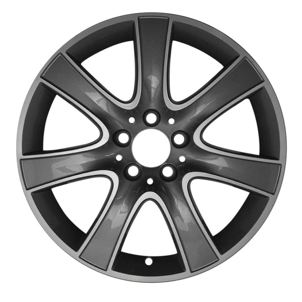 2015 Mercedes S350 Wheel 18" Machined Charcoal Aluminum 5 Lug W97357MC-1