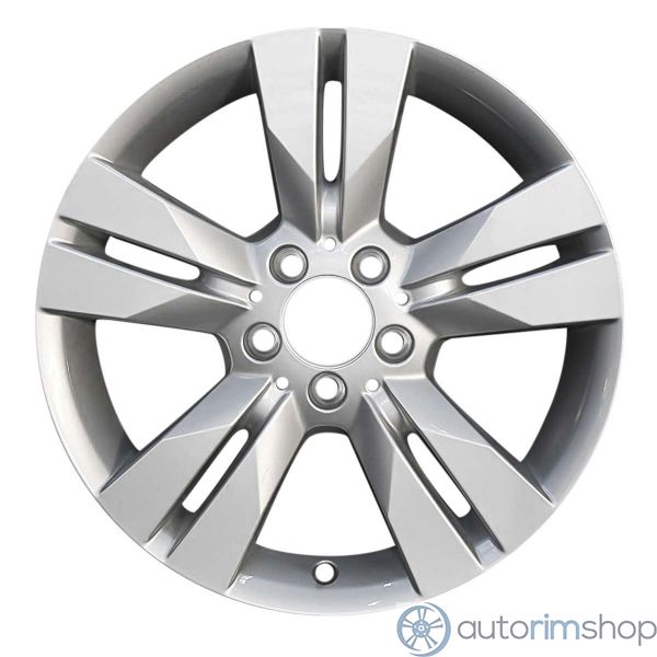 2014 Mercedes C250 Wheel 17" Silver Aluminum 5 Lug W97364S-5