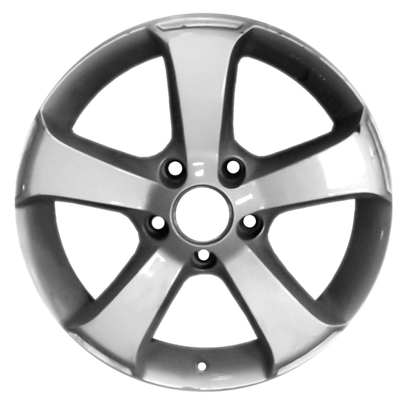 2012 Volkswagen Jetta Rueda 16" Plata Aluminio 5 Lug W97366S-1