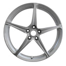 2011 Ferrari 458 Wheel 20" Silver Aluminum 5 Lug W97387S-2