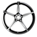 2011 Ferrari 458 Wheel 20" Machined Dark Charcoal Aluminum 5 Lug W97387MDC-2