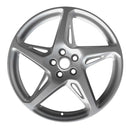 2013 Ferrari 458 Wheel 20" Silver Aluminum 5 Lug W97395S-1