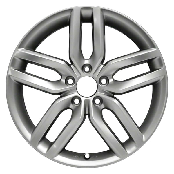 2016 Volkswagen Passat Wheel 18" Silver Aluminum 5 Lug W97405S-5