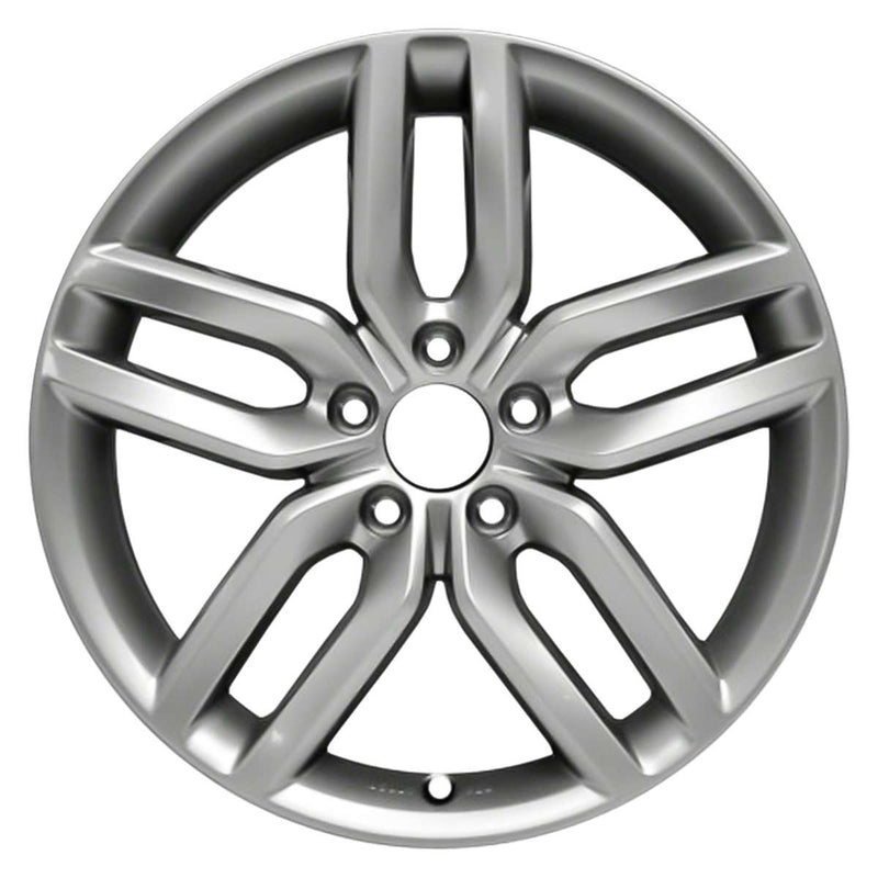 2016 Volkswagen Passat Rueda 18" Plata Aluminio 5 Lug W97405S-5