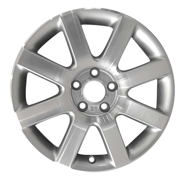 2007 Volkswagen Passat Wheel 17" Machined Silver Aluminum 5 Lug W97409MS-25