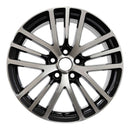 2016 Mitsubishi Lancer Rueda 18" Aluminio negro mecanizado 5 lengüetas W97499MB-1
