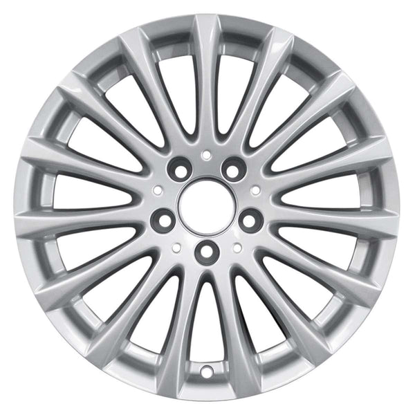 2011 Mercedes C320 Wheel 17" Silver Aluminum 5 Lug W97626S-36