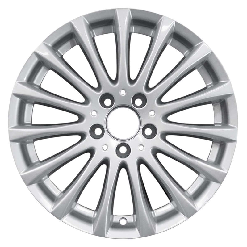 2010 Mercedes C220 Rueda 17" Plata Aluminio 5 Lug W97626S-3