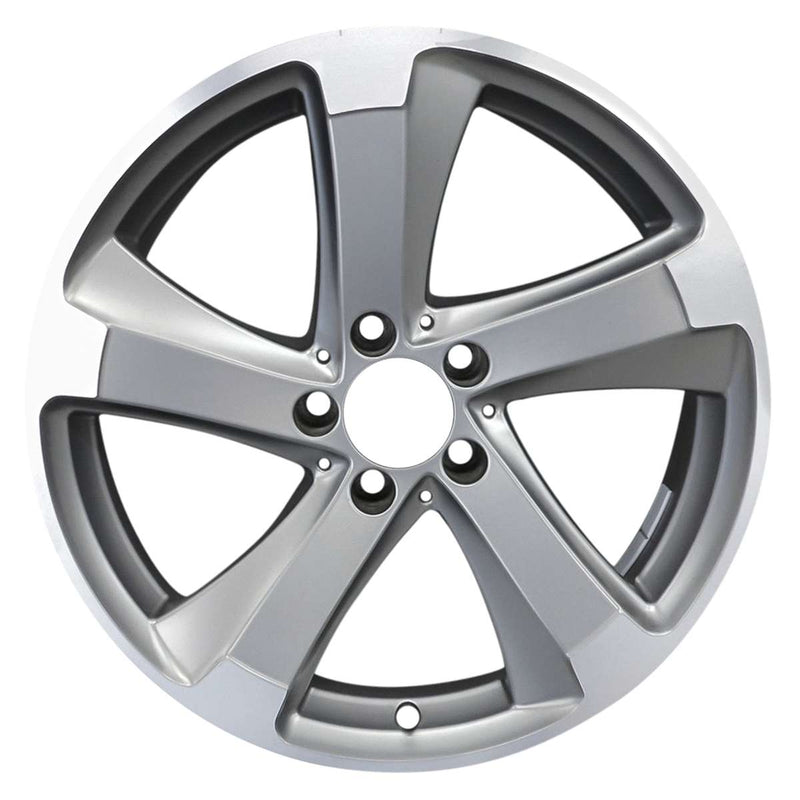 2014 Mercedes SL500 Wheel 18" Machined Silver Aluminum 5 Lug W97628MS-3