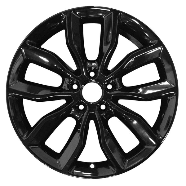 2016 Dodge Dart Wheel 18" Black Aluminum 5 Lug W97637B-1