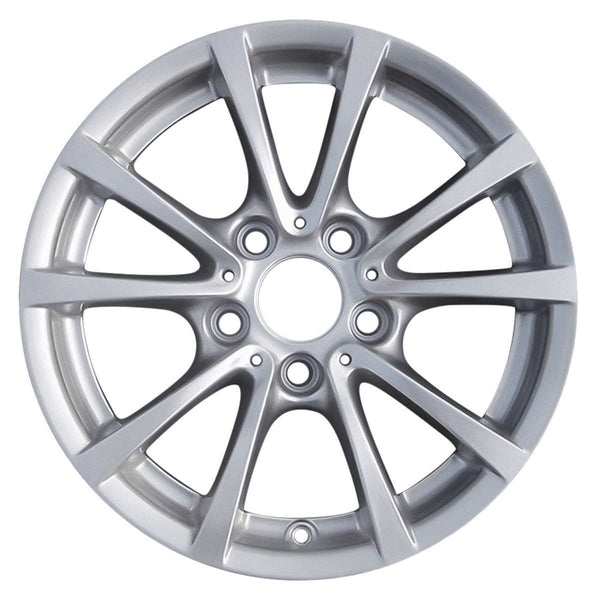 2013 BMW 320i Wheel 16" Silver Aluminum 5 Lug W97642S-3