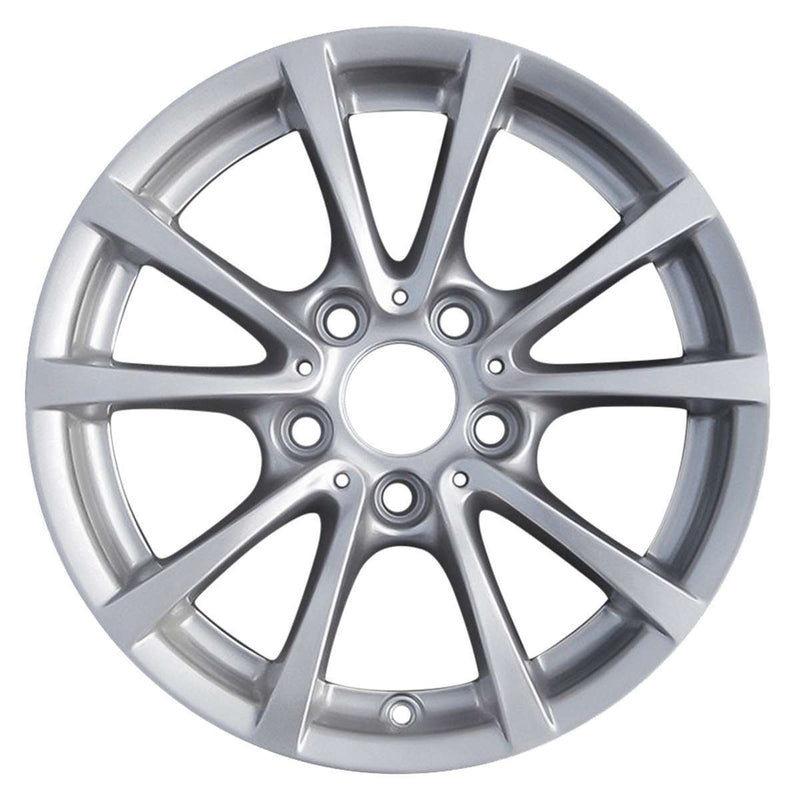 2014 BMW 328d Rueda 16" Plata Aluminio 5 Lug W97642S-10