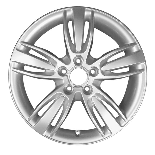 2016 Audi Q3 Rueda 17" Plata Aluminio 5 Lug W97645S-1