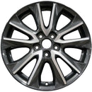 2016 mazda cx3 wheel 18 machined charcoal aluminum 5 lug rw64988mc 1