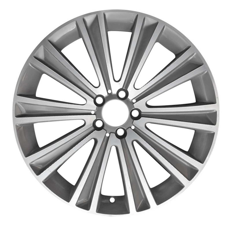 2015 Mercedes S550 Wheel 20" Machined Charcoal Aluminum 5 Lug W97723MC-2