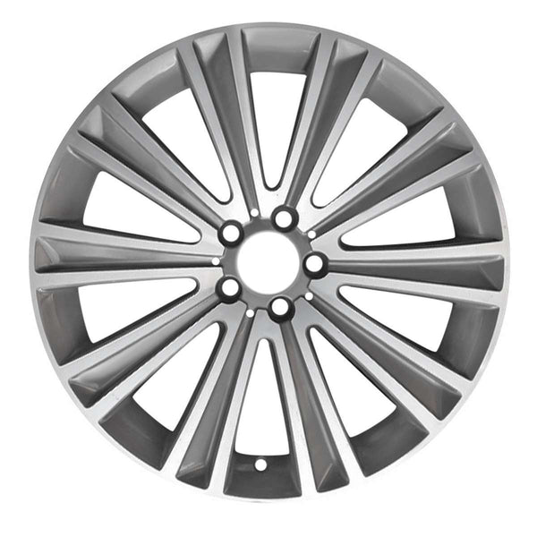 2014 Mercedes S550 Wheel 20" Machined Charcoal Aluminum 5 Lug W97724MC-1