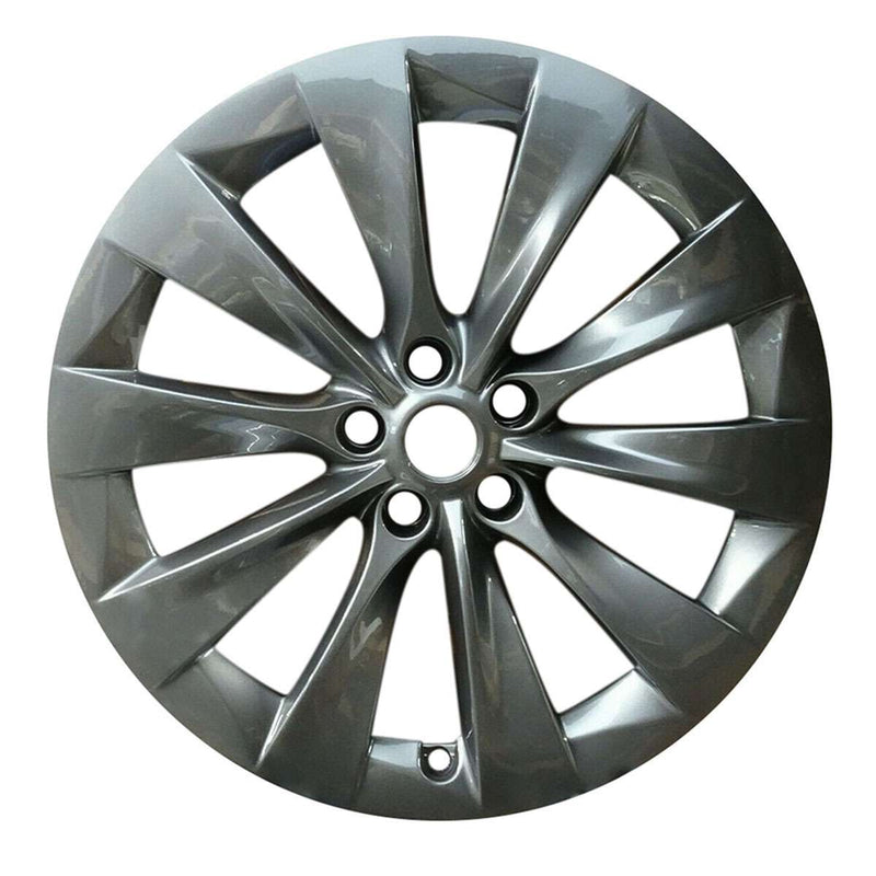 2017 Tesla Model Wheel 20" Charcoal Aluminum 5 Lug W97800C-2