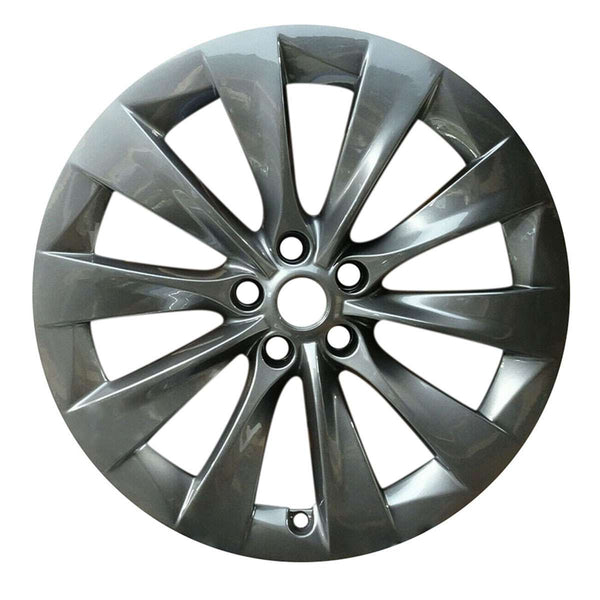 2016 Tesla Model Wheel 20" Charcoal Aluminum 5 Lug W97800C-1