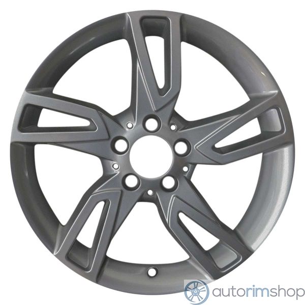 2014 Mercedes C300 Wheel 18" Silver Aluminum 5 Lug W97838S-2