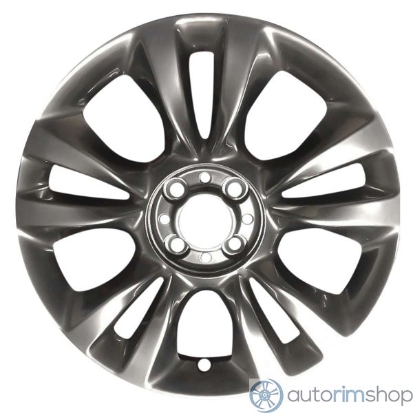 2016 fiat 500 wheel 16 hyper aluminum 4 lug w61687h 2