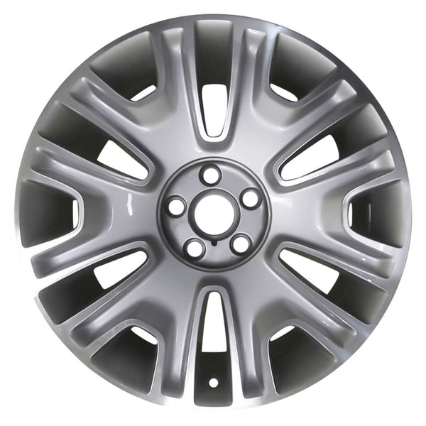 2016 Bentley Continental Wheel 19" Machined Silver Aluminum 5 Lug W97985MS-2