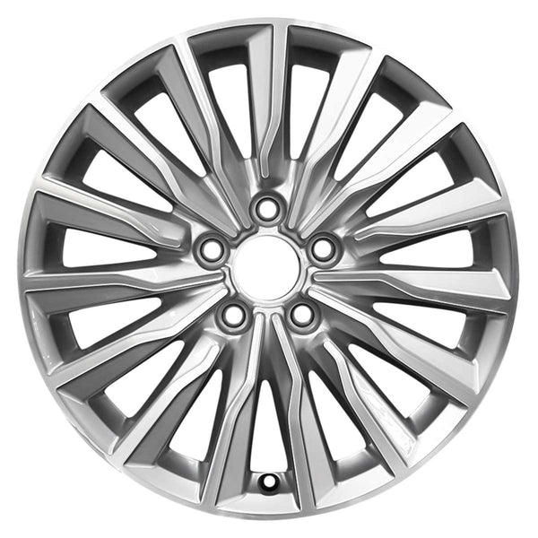 2017 Audi A3 Wheel 17" Machined Silver Aluminum 5 Lug W97998MS-2