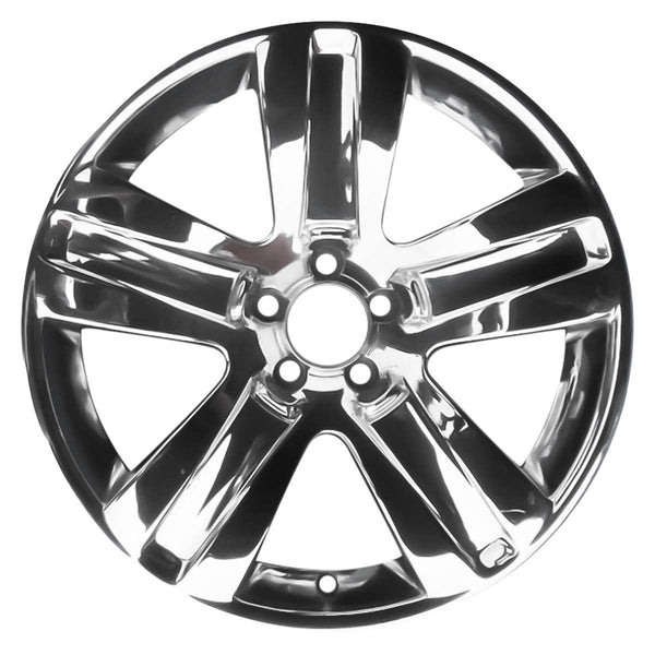 2009 Bentley Continental Wheel 19" Chrome Aluminum 5 Lug W98060CHR-3