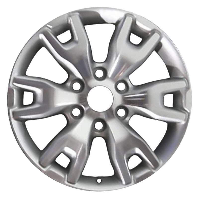 2012 Ford Ranger Wheel 18" Machined Silver Aluminum 6 Lug W98107MS-1