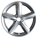 2011 Audi A6 Wheel 18" Hyper Aluminum 5 Lug W98108H-1