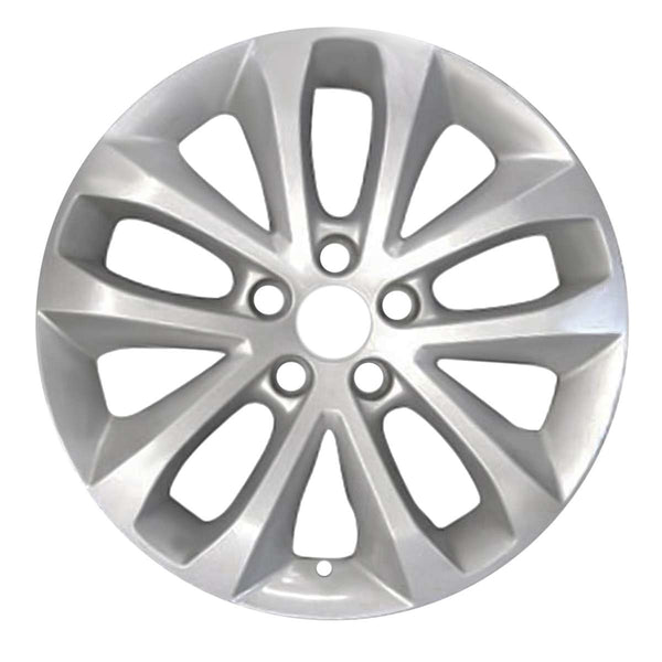 2012 Ford Escape Rueda 17" Plata Aluminio 5 Lug W98116S-1