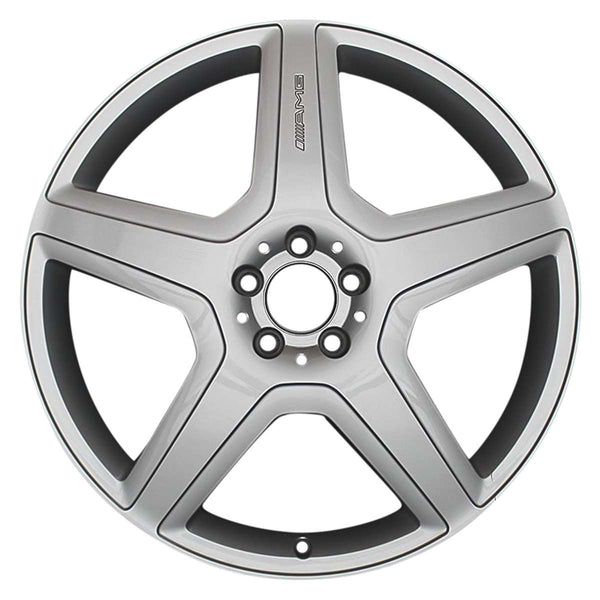 2009 Mercedes R350 Rueda 21" Plata Aluminio 5 Lug W98135S-1