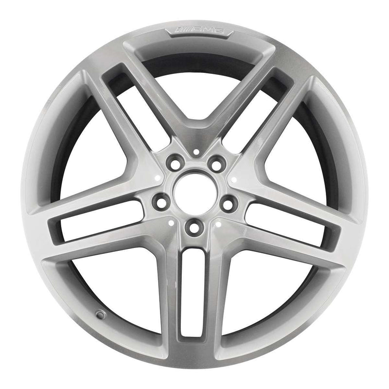 2013 Mercedes GLK350 Wheel 20" Machined Silver Aluminum 5 Lug W98136MS-5