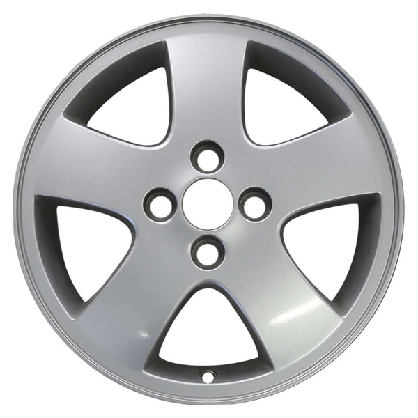 2012 Chevrolet Spark Wheel 15" Silver Aluminum 4 Lug W98138S-1