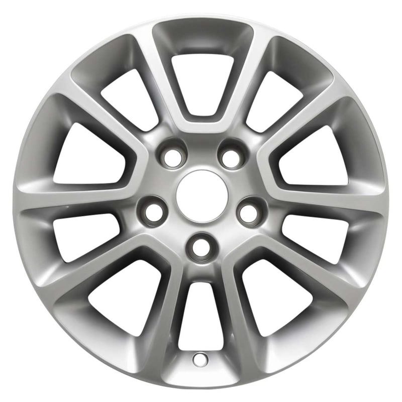 2013 Dodge Grand Wheel 17" Silver Aluminum 5 Lug W98309S-2