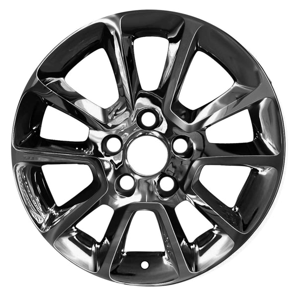 2013 Dodge Grand Wheel 17" Dark PVD Chrome Aluminum 5 Lug W98309DPVD-2