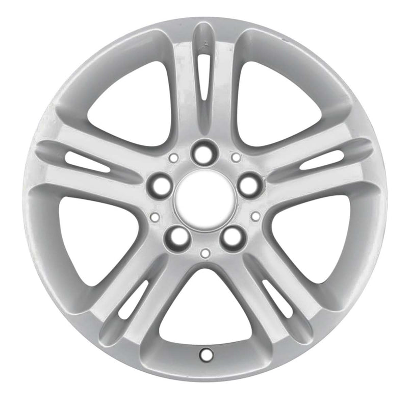 2007 Mercedes E550 Wheel 16" Silver Aluminum 5 Lug W98349S-8