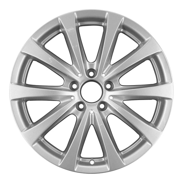 2012 Mercedes S400 Rueda 18" Plata Aluminio 5 Lug W98398S-3