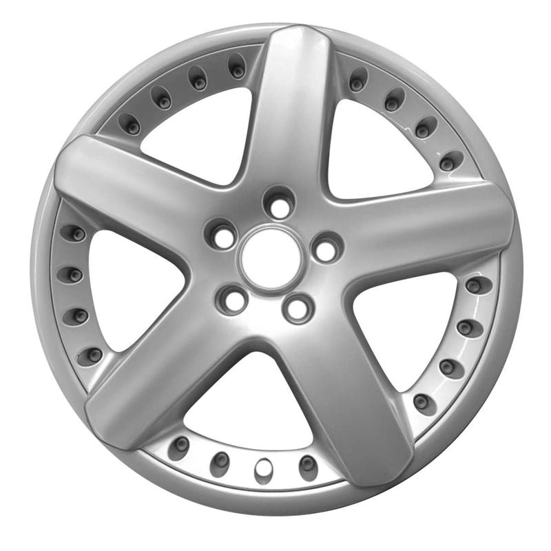 2006 Bentley Arnage Wheel 19" Silver Aluminum 5 Lug W98408S-2