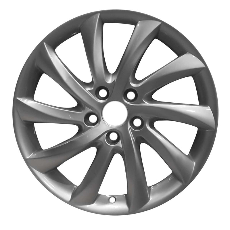 2012 Alfa Romeo Wheel 17" Silver Aluminum 5 Lug W98517S-1