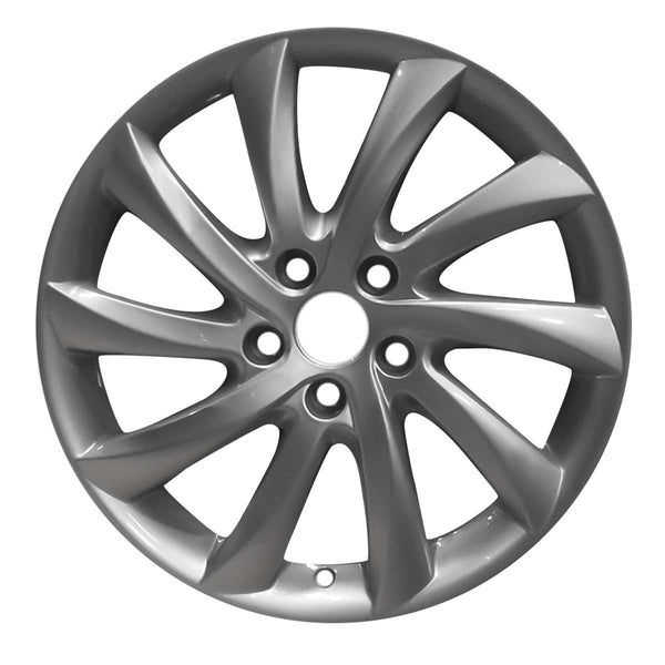 2013 Alfa Romeo Wheel 17" Silver Aluminum 5 Lug W98517S-2