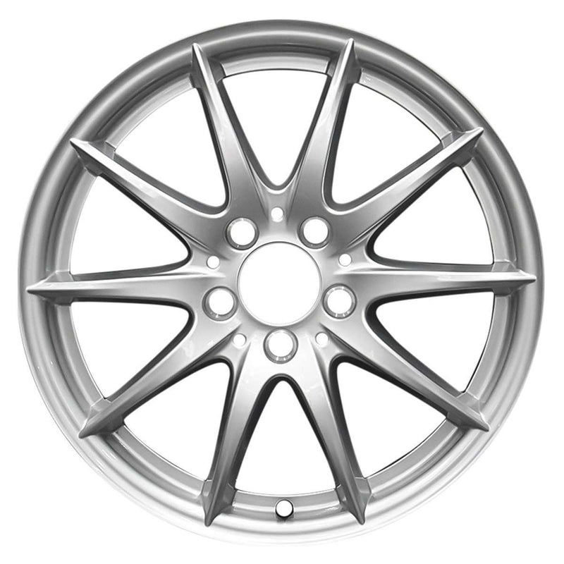 2012 Mercedes ML350 Rueda 17" Plata Aluminio 5 Lug W98562S-2