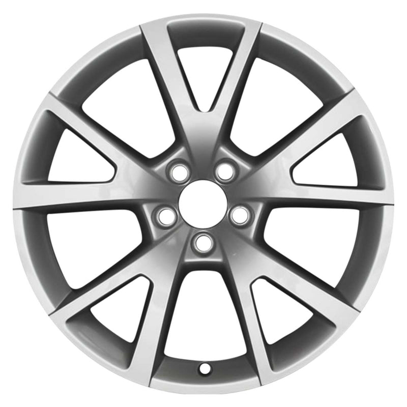 2012 Audi A7 Wheel 19" Silver Aluminum 5 Lug W98579S-1