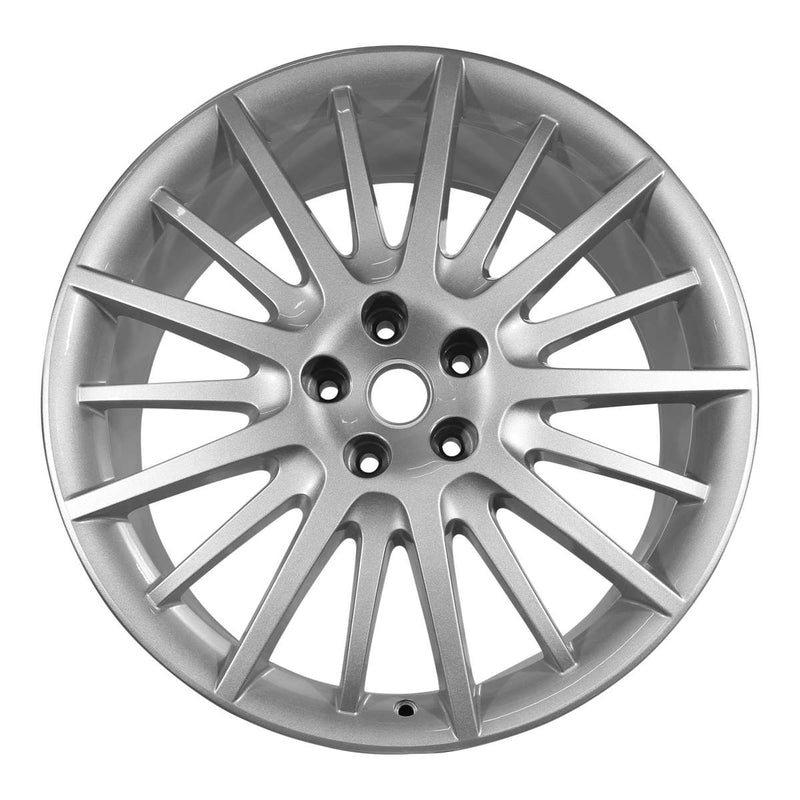 2010 Maserati Quattroporte Wheel 20" Silver Aluminum 5 Lug W98581S-2