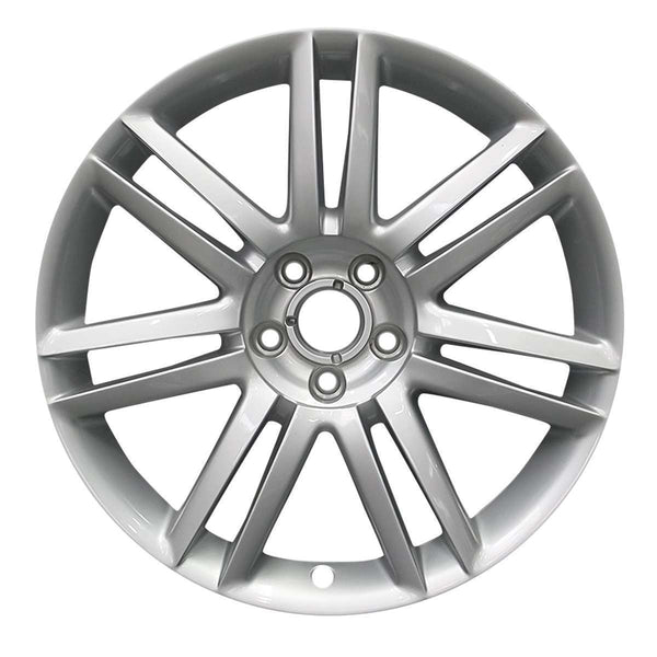 2010 Audi S8 Wheel 19" Silver Aluminum 5 Lug W98622S-16