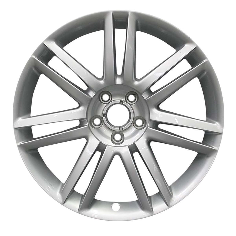 2010 Audi S8 Rueda 19" Plata Aluminio 5 Lug W98622S-16