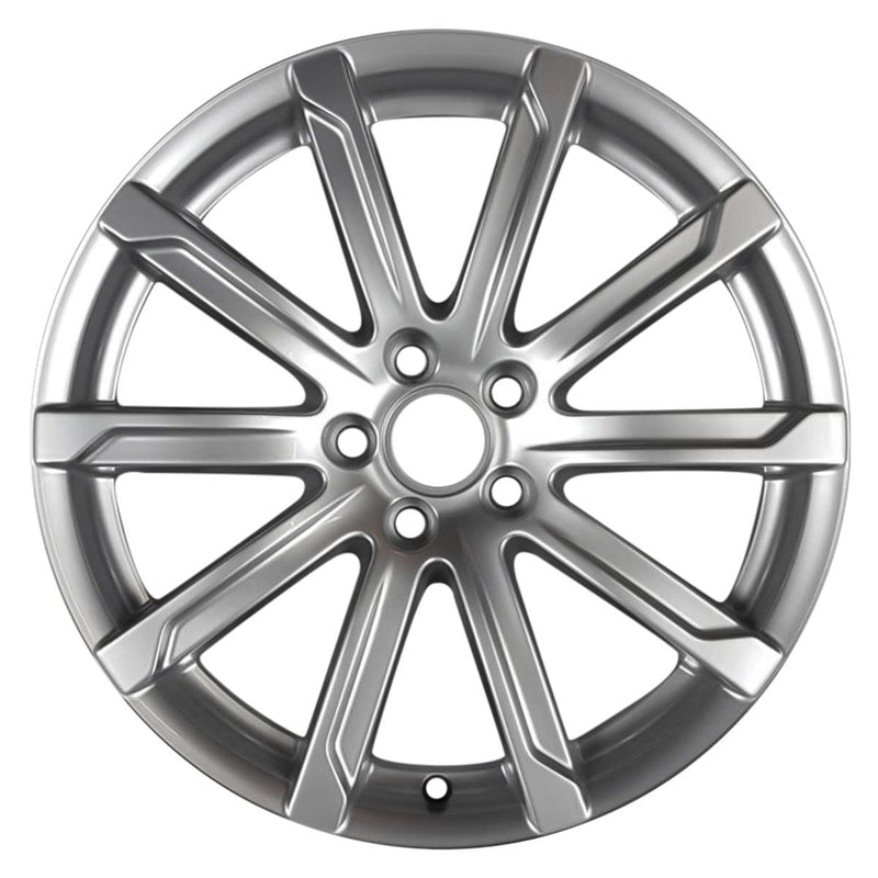 2013 Audi TT Rueda 18" Hyper Aluminio 5 Lug W98628H-3